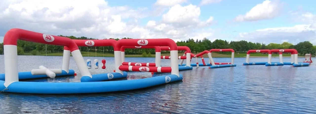 Vue d'ensemble du parcours paddle